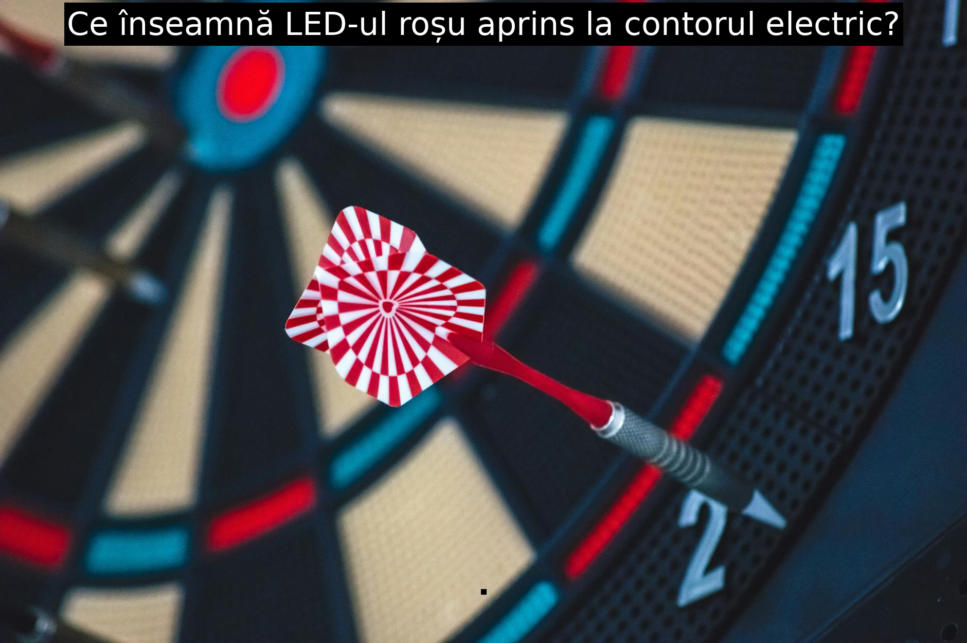 Ce înseamnă LED-ul roșu aprins la contorul electric?